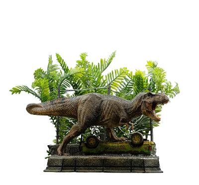 Jurassic Park statuette Icons T-Rex Breakout Set A Iron Studios 17 cm