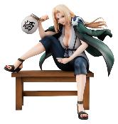 Naruto Shippuden Tsunade V2 16cm Figurine PVC Gals Reissue Repeat Megahouse Sannin Cinquième Hokage Konoha Manga Anime