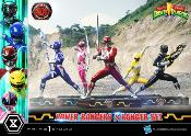 Prime 1 Studio Premium Masterline Mighty Morphin Power Rangers Set 5 Statuettes 1/4 62cm Deluxe Version