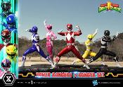 Prime 1 Studio Premium Masterline Mighty Morphin Power Rangers Set 5 Statuettes 1/4 62cm Deluxe Version