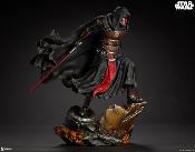 Star Wars Darth Revan Premium Format Mixed Media 1/4 Statue 58cm Sith KOTOR Sideshow Sabres Laser Rouge Violet Mandalorian Cruiser