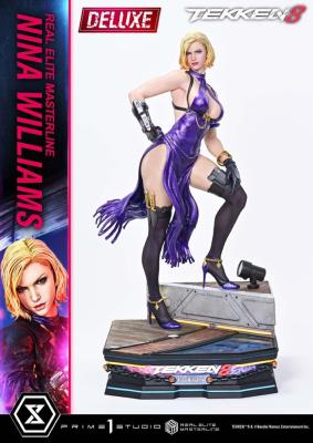 Tekken 8 statuette Real Elite Masterline 1/4 Nina Williams Deluxe Version 55 cm | PRIME 1 STUDIO