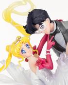 Sailor Moon statuette PVC FiguartsZERO Chouette Usagi & Tuxedo Mask Moonlight Glow Edition 24 cm | BANDAI