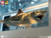 Les Dents de la mer Maquette 1/18 Jaws Bronze 60 cm | ELITE CREATURES COLLECTIBLES