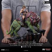 Les Maitres de l Univers statuette He-Man and Battle Cat Art Scale 1/10 33 cm | Iron Studios