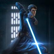 Star Wars: The Clone Wars statuette 1/10 Deluxe Art Scale Anakin Skywalker 19 cm | IRON STUDIOS