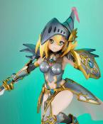 Yu-Gi-Oh! Duel Monsters statuette PVC Monsters Chronicle Art Works Dark Magician Girl the Dragon Knight 22 cm | MEGAHOUSE