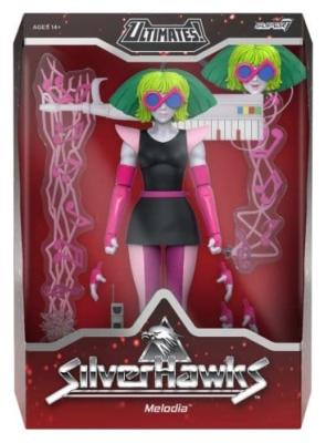Silverhawks Melodia Ultimates Toon Super7 Figurine 18cm